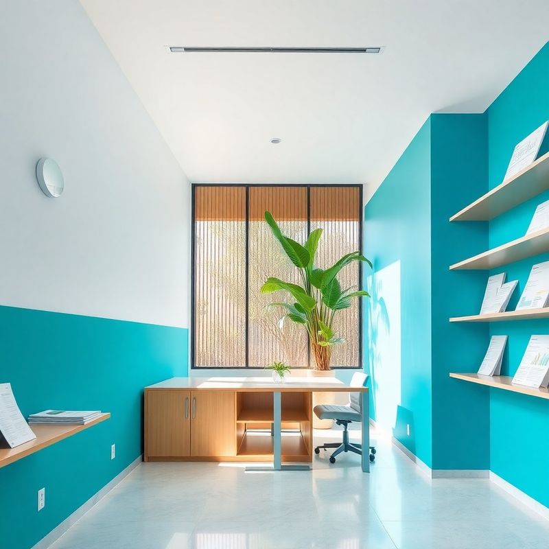 Interior do escritório da Oficina de Porto em São Paulo